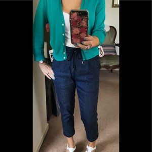 Brappers High End Brand high Waisted Capri Length Jeans